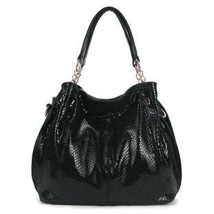 European And American Fashion Large-capacity Snake Print Shoulder Handbag - MRSLM
